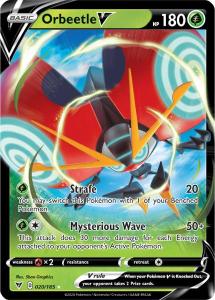 SWSH4 - Vivid Voltage - 020/185 - Orbeetle V - Rare