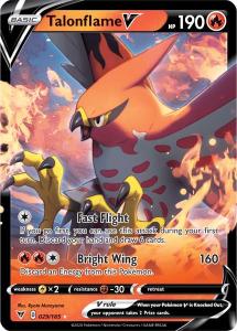 SWSH4 - Vivid Voltage - 029/185 - Talonflame V - Rare