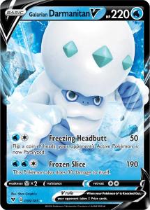 SWSH4 - Vivid Voltage - 036/185 - Galarian Darmanitan V - Rare