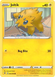 SWSH4 - Vivid Voltage - 055/185 - Joltik - Common Reverse