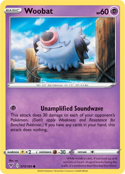 SWSH4 - Vivid Voltage - 073/185 - Woobat - Common