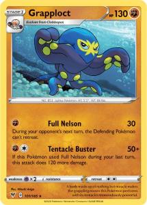 SWSH4 - Vivid Voltage - 101/185 - Grapploct - Rare Reverse
