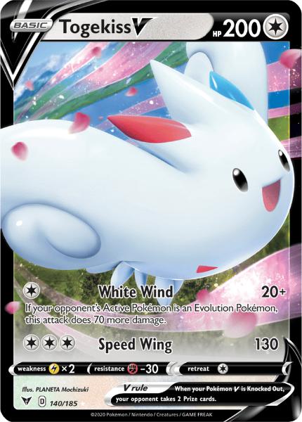 SWSH4 - Vivid Voltage - 140/185 - Togekiss V - Rare