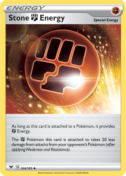 SWSH4 - Vivid Voltage - 164/185 - Stone Energy  - Uncommon Reverse