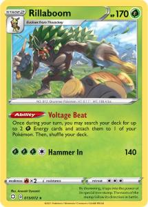 SWSH4.5 - Shining Fates - 013/072 - Rillaboom - Holo Rare