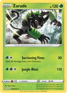 SWSH4.5 - Shining Fates - 016/072 - Zarude - Rare