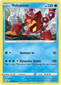 SWSH4.5 - Shining Fates - 025/072 - Volcanion - Rare Reverse