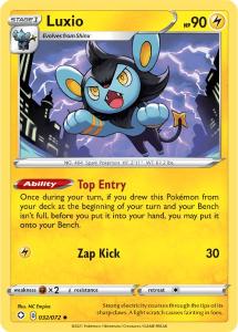 SWSH4.5 - Shining Fates - 032/072 - Luxio - Uncommon