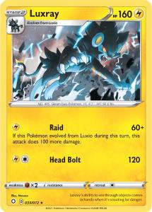 SWSH4.5 - Shining Fates - 033/072 - Luxray - Holo Rare