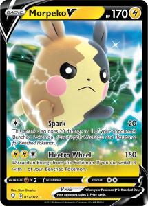 SWSH4.5 - Shining Fates - 037/072 - Morpeko V - Rare