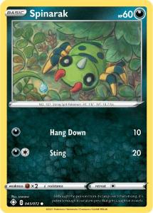 SWSH4.5 - Shining Fates - 043/072 - Spinarak - Common