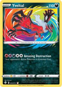 SWSH4.5 - Shining Fates - 046/072 - Yveltal - Amazing Rare