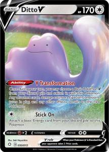 SWSH4.5 - Shining Fates - 050/072 - Ditto V - Rare