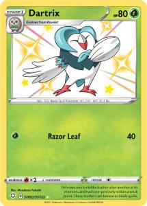 SWSH4.5 - Shining Fates - SV002/SV122 - Dartrix - Shiny Rare