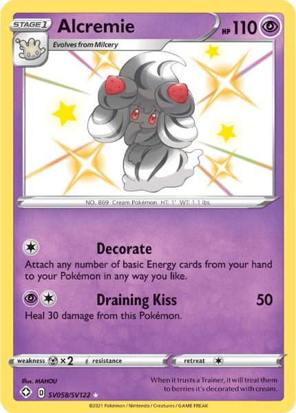 SWSH4.5 - Shining Fates - SV058/SV122 - Alcremie - Shiny Rare