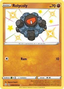 SWSH4.5 - Shining Fates - SV067/SV122 - Rolycoly - Shiny Rare