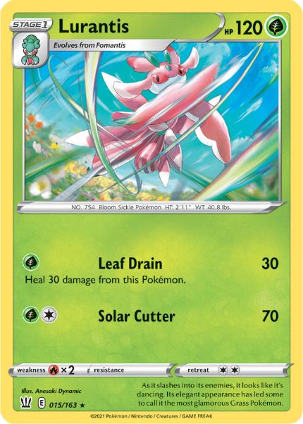 SWSH5 - Battle Styles - 015/163 - Lurantis - Rare Reverse