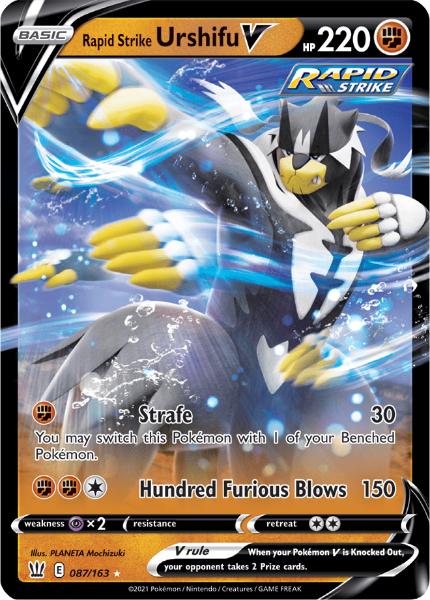 SWSH5 - Battle Styles - 087/163 - Rapid Strike Urshifu V - Rare