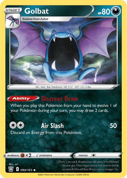 SWSH5 - Battle Styles - 090/163 - Golbat - Uncommon