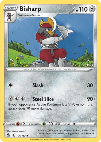 SWSH5 - Battle Styles - 104/163 - Bisharp - Uncommon Reverse