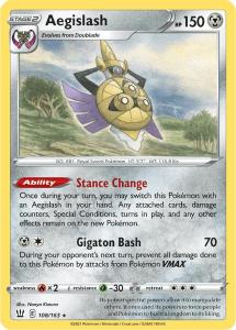 SWSH5 - Battle Styles - 108/163 - Aegislash - Rare