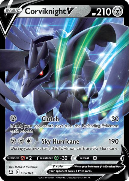 SWSH5 - Battle Styles - 109/163 - Corviknight V - Rare