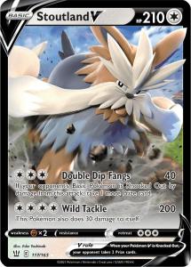 SWSH5 - Battle Styles - 117/163 - Stoutland V - Rare