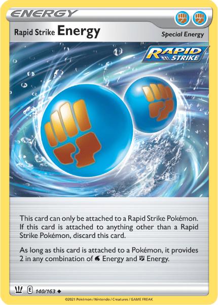 SWSH5 - Battle Styles - 140/163 - Rapid Strike Energy - Uncommon Reverse