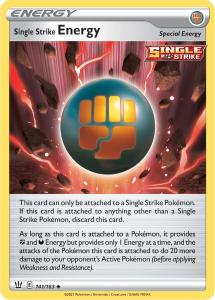 SWSH5 - Battle Styles - 141/163 - Single Strike Energy - Uncommon