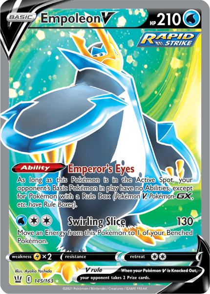 SWSH5 - Battle Styles - 145/163 - Empoleon V - Ultra Rare