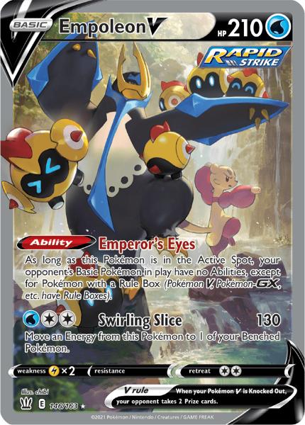 SWSH5 - Battle Styles - 146/163 - Empoleon V - Ultra Rare