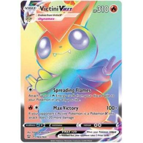 SWSH5 - Battle Styles - 165/163 - Victini VMAX - Secret Rare