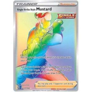 SWSH5 - Battle Styles - 177/163 - Single Strike Style Mustard - Secret Rare