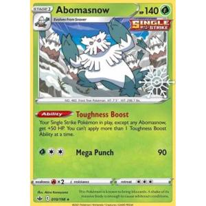 SWSH6 - Chilling Reign - 010/198 - Abomasnow - Holo Promo (Snowflake)