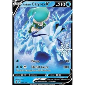SWSH6 - Chilling Reign - 045/198 - Ice Rider Calyrex V - Holo Promo (Snowflake)
