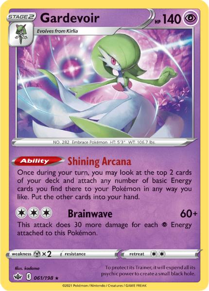 SWSH6 - Chilling Reign - 061/198 - Gardevoir - Holo Rare