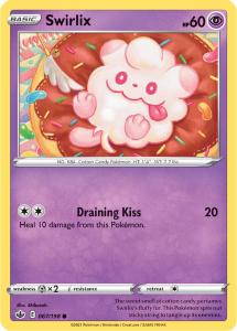 SWSH6 - Chilling Reign - 067/198 - Swirlix - Common - Reverse