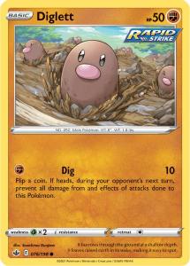 SWSH6 - Chilling Reign - 076/198 - Diglett - Common