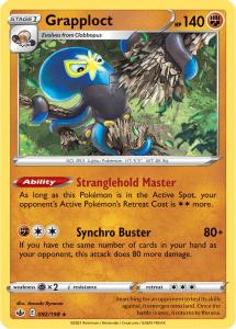 SWSH6 - Chilling Reign - 092/198 - Grapploct - Holo Rare