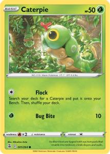 SWSH8 - Fusion Strike - 001/264 - Caterpie - Common Reverse