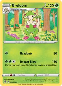SWSH8 - Fusion Strike - 005/264 - Breloom - Uncommon