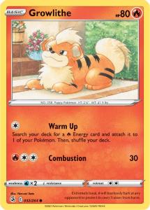 SWSH8 - Fusion Strike - 032/264 - Growlithe - Common