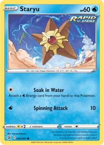SWSH8 - Fusion Strike - 052/264 - Staryu - Common
