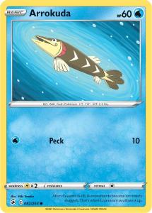 SWSH8 - Fusion Strike - 082/264 - Arrokuda - Common Reverse
