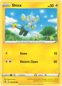 SWSH8 - Fusion Strike - 091/264 - Shinx - Common