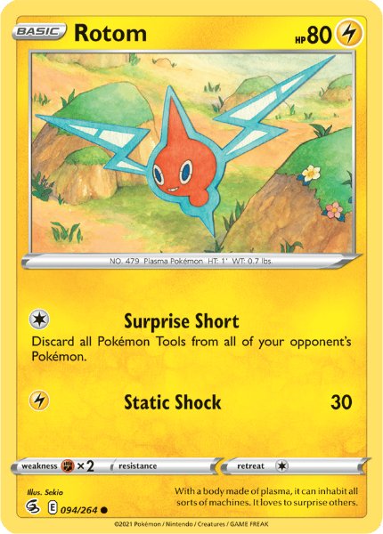 SWSH8 - Fusion Strike - 094/264 - Rotom - Common