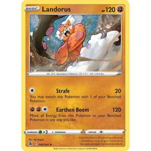 SWSH8 - Fusion Strike - 148/264 - Landorus - Cosmos Holo Rare PROMO [Blister Exclusives (BLE)]