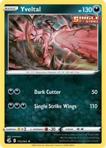 SWSH8 - Fusion Strike - 175/264 - Yveltal - Rare Reverse