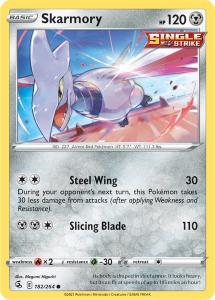 SWSH8 - Fusion Strike - 182/264 - Skarmory - Common