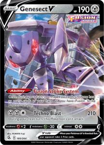 SWSH8 - Fusion Strike - 185/264 - Genesect V - Rare